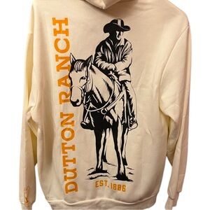 Mens Yellowstone Dutton Ranch Hoodie Yellowstone Sweatshirt Yellowstone Hoodie